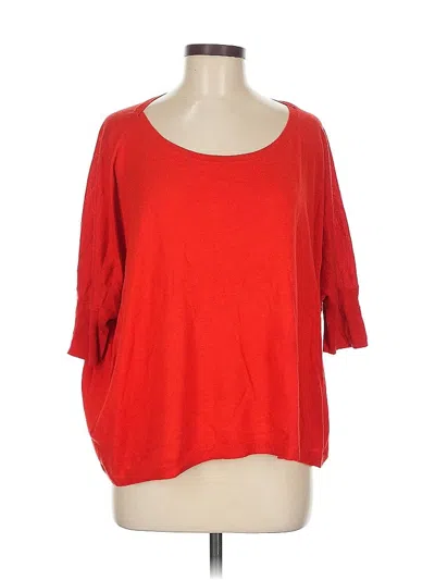 Pre-owned Cabi Pullover Sweater In Red