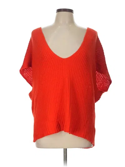 Pre-owned Cabi Pullover Sweater In Red