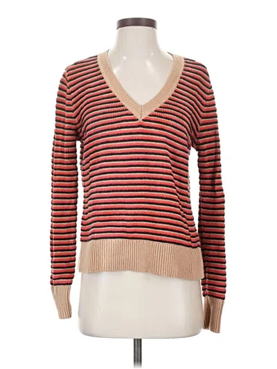 Pre-owned Cabi Pullover Sweater In Red