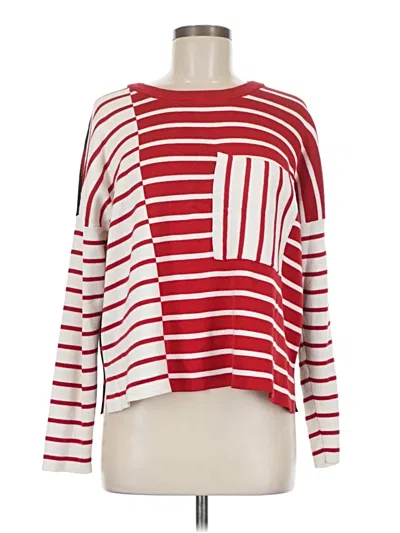 Pre-owned Cabi Pullover Sweater In Red