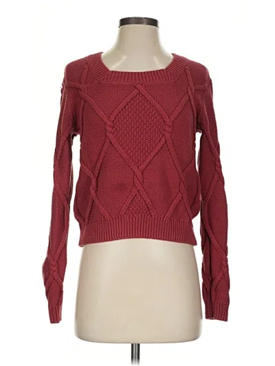 Pre-owned Cabi Pullover Sweater In Red