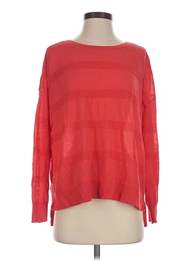 Pre-owned Cabi Pullover Sweater In Red