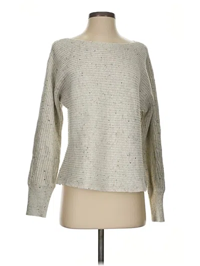 Pre-owned Cabi Pullover Sweater In Silver