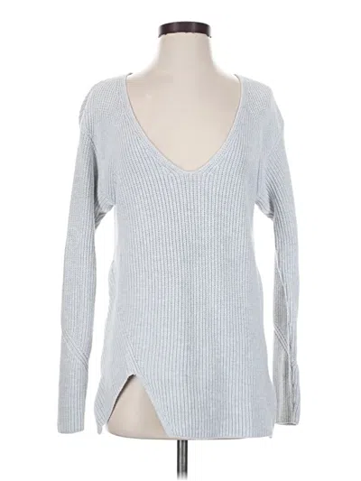 Pre-owned Cabi Pullover Sweater In Silver