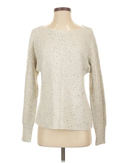 Pre-owned Cabi Pullover Sweater In Silver