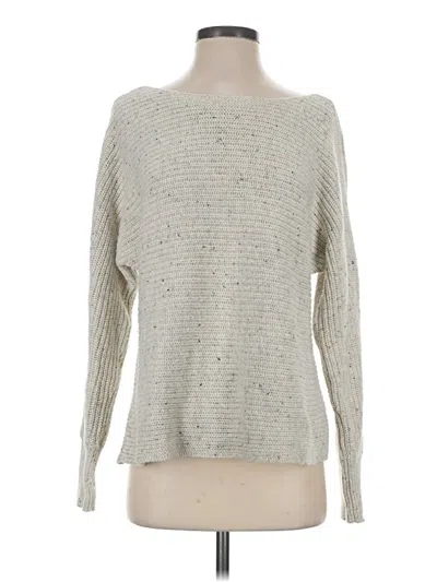 Pre-owned Cabi Pullover Sweater In Silver