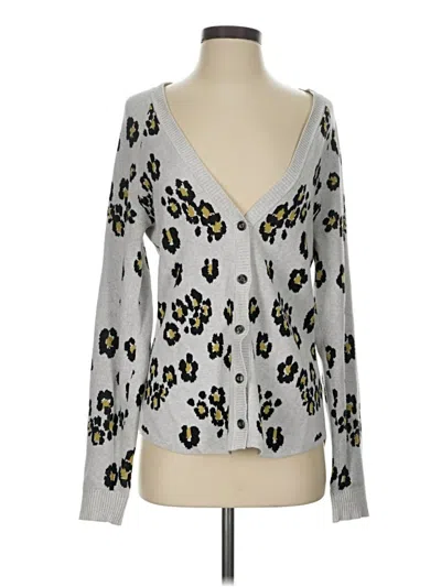 Pre-owned Cabi Pullover Sweater In Silver