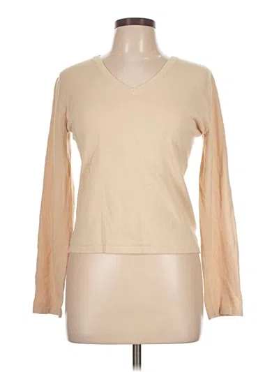 Pre-owned Cabi Pullover Sweater In Tan