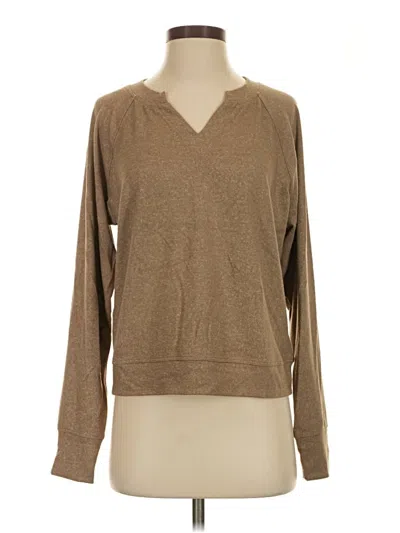 Pre-owned Cabi Pullover Sweater In Tan