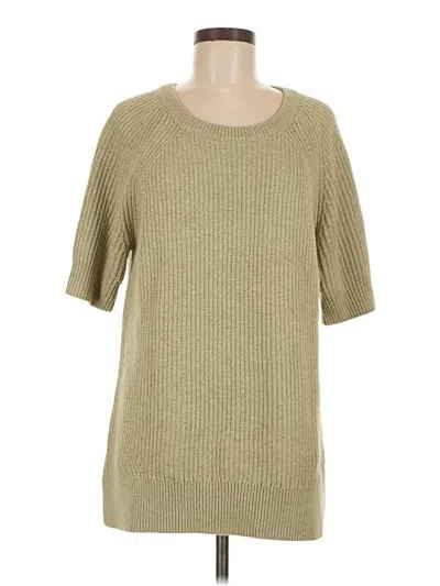 Pre-owned Cabi Pullover Sweater In Tan