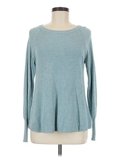 Pre-owned Cabi Pullover Sweater In Teal