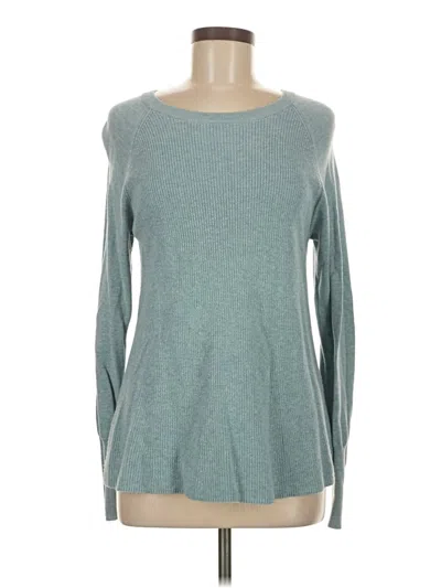 Pre-owned Cabi Pullover Sweater In Teal
