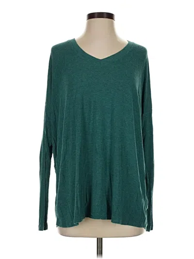 Pre-owned Cabi Pullover Sweater In Teal