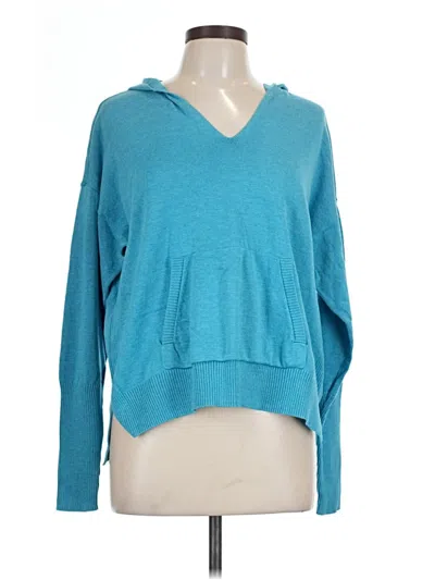 Pre-owned Cabi Pullover Sweater In Teal