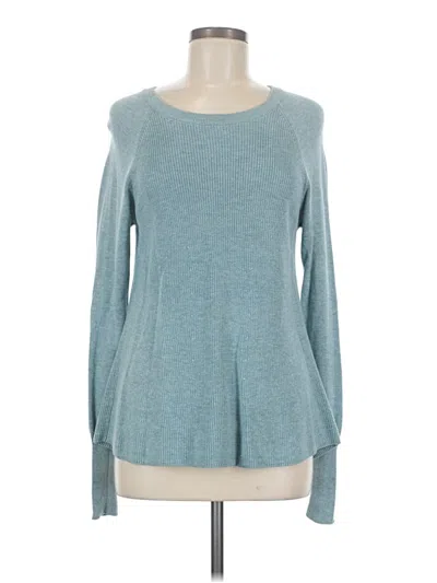 Pre-owned Cabi Pullover Sweater In Teal