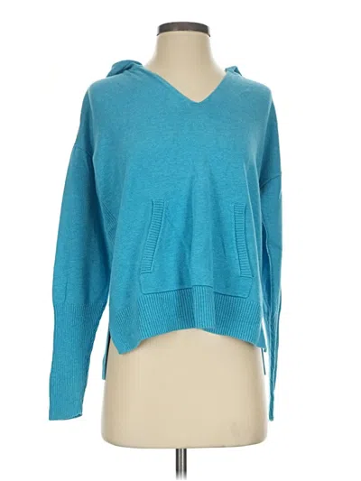 Pre-owned Cabi Pullover Sweater In Teal