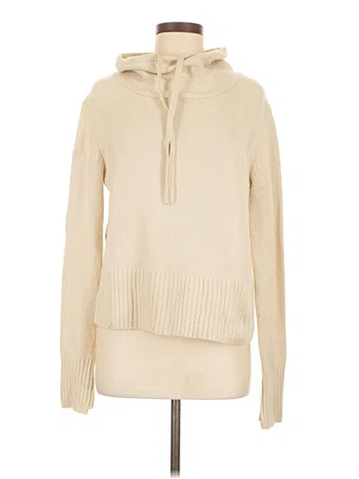 Pre-owned Cabi Pullover Sweater In White