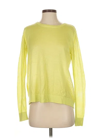 Pre-owned Cabi Pullover Sweater In Yellow