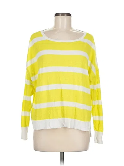 Pre-owned Cabi Pullover Sweater In Yellow