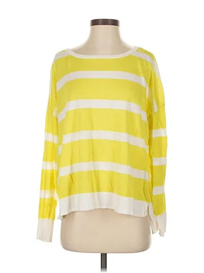 Pre-owned Cabi Pullover Sweater In Yellow