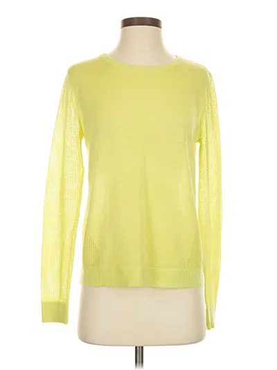 Pre-owned Cabi Pullover Sweater In Yellow