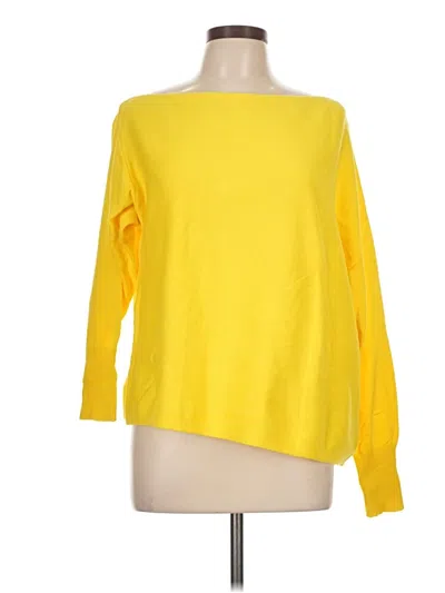 Pre-owned Cabi Pullover Sweater In Yellow
