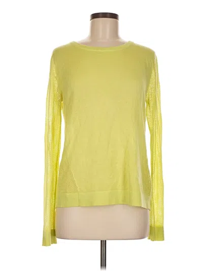 Pre-owned Cabi Pullover Sweater In Yellow