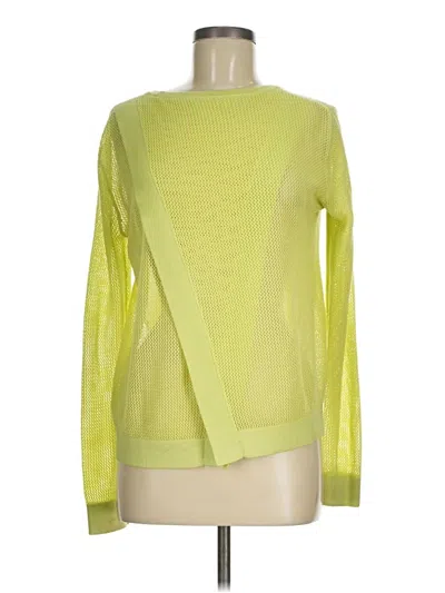 Pre-owned Cabi Pullover Sweater In Yellow