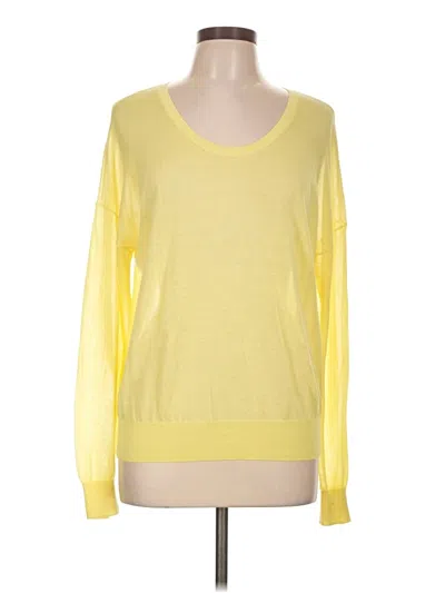 Pre-owned Cabi Pullover Sweater In Yellow
