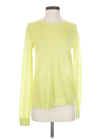 Pre-owned Cabi Pullover Sweater In Yellow