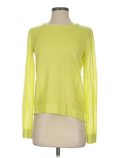 Pre-owned Cabi Pullover Sweater In Yellow
