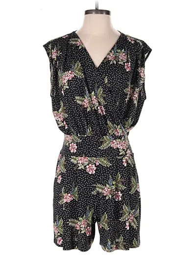 Pre-owned Cabi Romper In Black