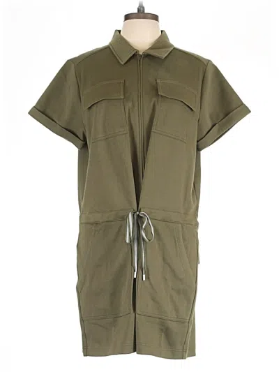 Pre-owned Cabi Romper In Green