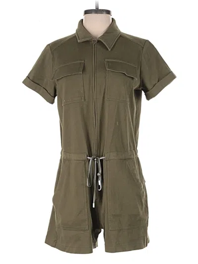 Pre-owned Cabi Romper In Green