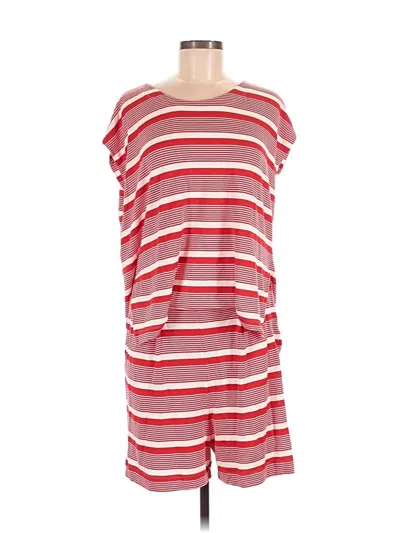 Pre-owned Cabi Romper In Red