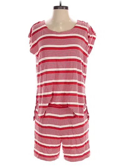 Pre-owned Cabi Romper In Red