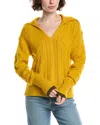 Cabi Shipshape Sweater In Yellow