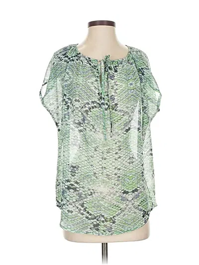 Pre-owned Cabi Short Sleeve T-shirt In Green