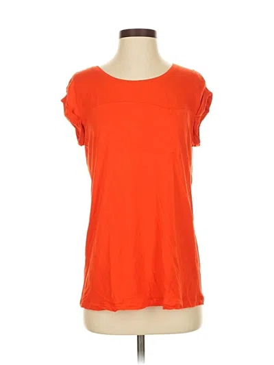 Pre-owned Cabi Short Sleeve T-shirt In Orange