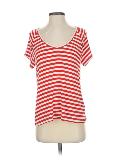 Pre-owned Cabi Short Sleeve T-shirt In Red