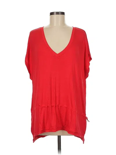 Pre-owned Cabi Short Sleeve T-shirt In Red