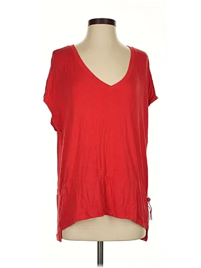 Pre-owned Cabi Short Sleeve T-shirt In Red