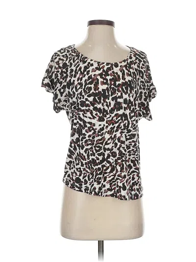 Pre-owned Cabi Short Sleeve T-shirt In White