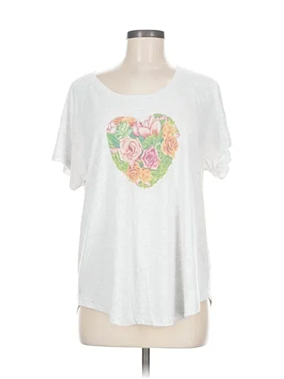 Pre-owned Cabi Short Sleeve T-shirt In White