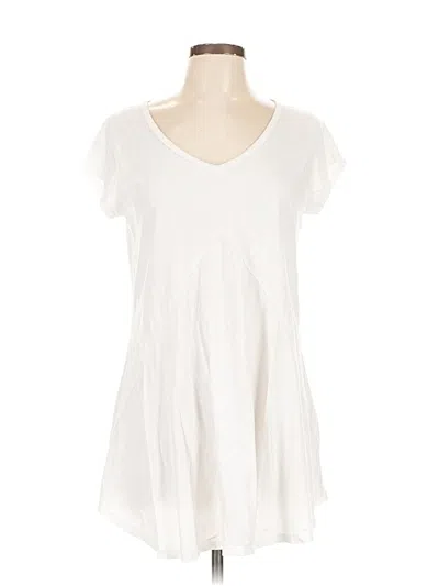 Pre-owned Cabi Short Sleeve T-shirt In White