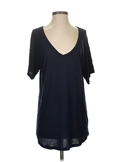 Pre-owned Cabi Short Sleeve Top Black V Neck Tops