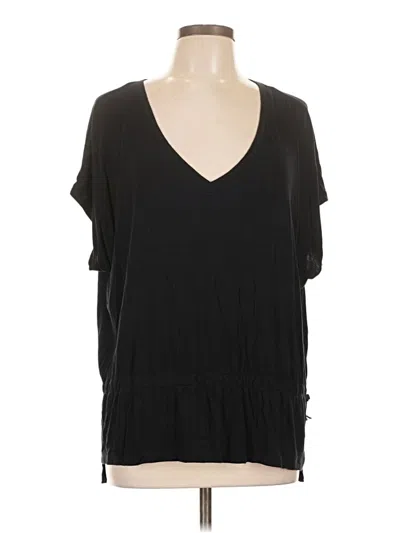 Pre-owned Cabi Short Sleeve T-shirt In Black