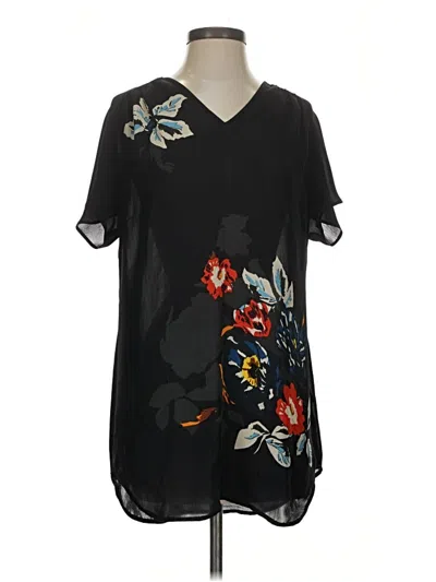 Pre-owned Cabi Short Sleeve T-shirt In Black