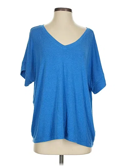 Pre-owned Cabi Short Sleeve T-shirt In Blue