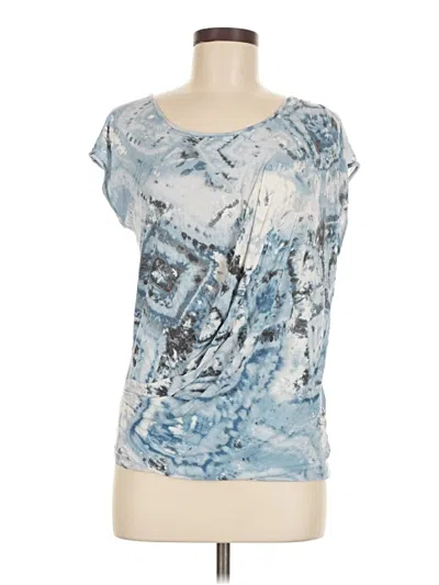 Pre-owned Cabi Short Sleeve T-shirt In Blue
